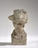 Portrait-charge de Victor Hugo, écrivain by dit le Jeune Jean-Pierre Dantan, Plâtre, sold Nov 2022
