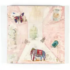 Corridor of Fragilities by Amy Sayers, Mixed media on wood, sold Mar 2018