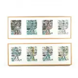 Opaque Envelopes in Maneuvers of Light Suite (Series of 8) by Michael Dorsey, Hand-colored lithographs, sold Mar 2018