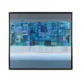 Condoscape: Opus Blue by Joe Cox, Oil on canvas, sold Mar 2018