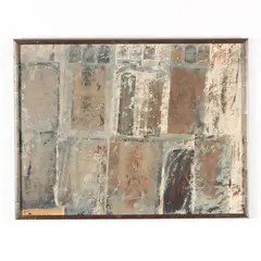 Untitled by Robert Courtright, Collage with painted elements on board, sold Mar 2018
