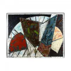 Untitled by Clarence Morgan, Mixed media on canvas, sold Mar 2018