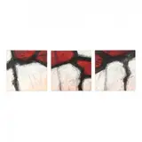 Untitled (triptych) by Jason Craighead, Mixed media on canvas, sold Mar 2018