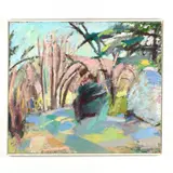 Landscape #2 by Martin Mugar, Oil on canvas, sold Mar 2018