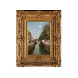 Il Redentore, Venice by Martín Rico, Oil on mahogany panel, sold Mar 2018