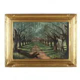 Southern Memory by Harry Ekman, Oil on board, sold Mar 2018