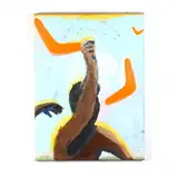 Boomerang by Jack Stratton, Oil on canvas, sold Feb 2018