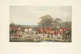 Sir Richard Sutton and The Quorn Hounds by William Humphrys, Grabado coloreado, sold Sep 2026