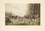 The Meet al Blagdon by William Humphrys, Grabado coloreado, sold Sep 2026