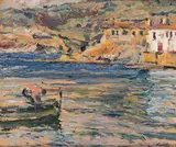 Pescador by Segundo Matilla, 1937, Óleo sobre cartón, sold Sep 2026