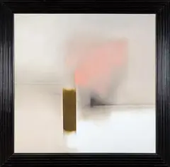 Sol poniente reflejado en un almendro en flor by Fernando Zóbel de Ayala y Montojo, 1970, Óleo sobre lienzo, sold Sep 2026