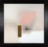 Sol poniente reflejado en un almendro en flor by Fernando Zóbel de Ayala y Montojo, 1970, Óleo sobre lienzo, sold Sep 2026