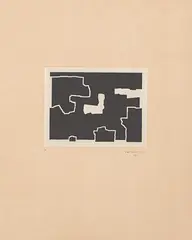Burni Bizitu II by Eduardo Chillida, 1971, Aguafuerte sobre papel japón encolado a papel Arches, sold Sep 2026