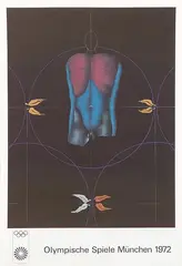 Olympische Spiele München by Paul Wunderlich, 1972, Litografía y Gofrado sobre papel con sello del editor, sold Sep 2026