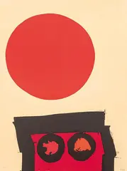 Sin título by Luis Feito, 1970, Serigrafía sobre papel, sold Jun 2026