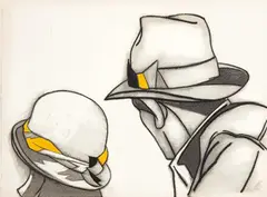 Viajeros del Viento by Eduardo Úrculo, 1995, Serigrafía sobre papel hecho a mano Paperki, sold May 2026