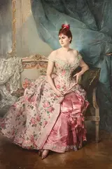 Retrato de dama by Raimundo de Madrazo y Garreta, 1881, Óleo sobre lienzo, sold Dec 2025
