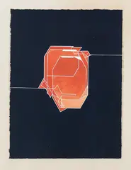 Cristalografía IV by Pablo Palazuelo, 1985, Gouache sobre papel, sold Dec 2025