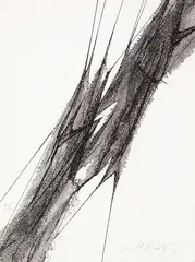 Sin título by Manuel Rivera, 1991, Serigrafía sobre papel Velin de Arches, sold Oct 2025