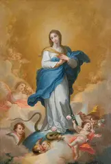Inmaculada Concepción by Ramón Bayeu, Óleo sobre lienzo, sold Sep 2025