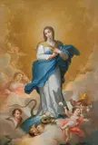 Inmaculada Concepción by Ramón Bayeu, Óleo sobre lienzo, sold Sep 2025