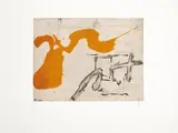 Lleu by Antoni Tàpies, 1987, Aguafuerte y Resina sobre papel Arches, sold May 2024