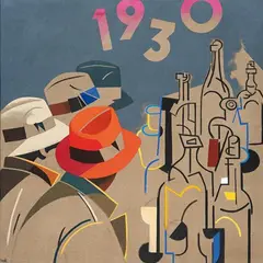 1930 by Eduardo Úrculo, 1930, Acrílico sobre lino, sold Jul 2023