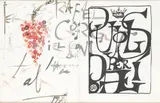 Pujols per Dalí by Salvador Dalí, 1974, Acuarela y tinta sobre página interior de libro, offered Dec 2022