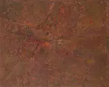 Tierra de España. Cartografía de la ausencia by Orlando Pelayo, Óleo sobre lienzo, sold Feb 2026