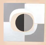 Sin título by Amadeo Gabino, 1970, Collage de Cartulinas sobre cartón con sello seco del artista, sold Feb 2026