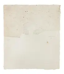 Argian I. Homenaje a Cy Twombly by Eduardo Chillida, 1989, Aguafuerte sobre papel Lafranca, sold Feb 2026