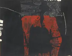 Sin título by Manolo Millares, Gouache sobre papel, sold Jul 2024