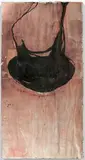 SANS TITRE by Jean-Charles Blais, 1989, Huile et collage sur affiche arrachée, sold Mar 2021