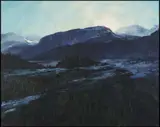 Landscape by Daniel Izzard, oil on canvas, sold Jun 2014