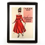 Mode, 1916 - Confection Einhorn Luzern by Max Dalang, Lithographic poster in colors, sold Oct 2017