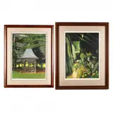 Two Framed Prints by Bob Timberlake, Offset lithographs, sold Oct 2017