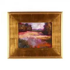 Crimson Field by Keith Spencer, Oil on panel, sold Oct 2017