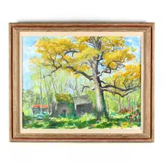 Old Smoke-houses by Francis Speight, Oil on canvas, sold Sep 2017