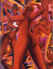 Nicotina by Carlos Sánchez Pérez, 1982, Acrílico sobre lienzo, sold Feb 2024