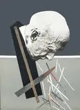Sin título by Darío Villalba Flórez, 1975, Litografía y Fotolito sobre cartulina, sold Oct 2022