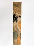 Untitled by Kitagawa Utamaro, Color woodblock, sold Jun 2023
