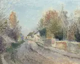 L’orée du village by Victor Vignon, circa 1880-1885, Huile sur toile, sold Mar 2021