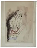 Espagnole by Francis Picabia, circa 1925, Aquarelle, encre, lavis d'encre sur papier, sold Mar 2021