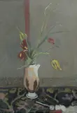 Vase de fleurs by Maurice Brianchon, Huile sur toile, sold Mar 2021
