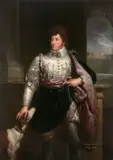 Portrait de Henry Seymour (1776-1849) en habit paré by baron Gérard François Pascal Simon, Huile sur toile, sold Jun 2021