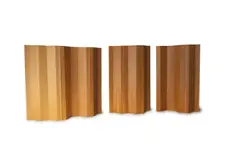 Elfteiliger Paravent 'PK 111' by Poul Kjaerholm, 1956, 140 x 34 x 6 cm (je) (H), sold Sep 2016