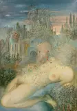 DESTRUCTION DE SODOME by Ljubomir Popović, 1981, Huile sur toile, sold Jun 2021