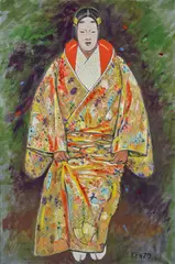 N° 7 by Kenzo Takada, 2010, Huile sur toile, sold May 2021