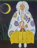 N°11 by Kenzo Takada, 2010, Huile sur toile, sold May 2021