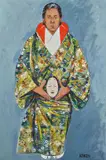 N°5 by Kenzo Takada, 2010, Huile sur toile, sold May 2021